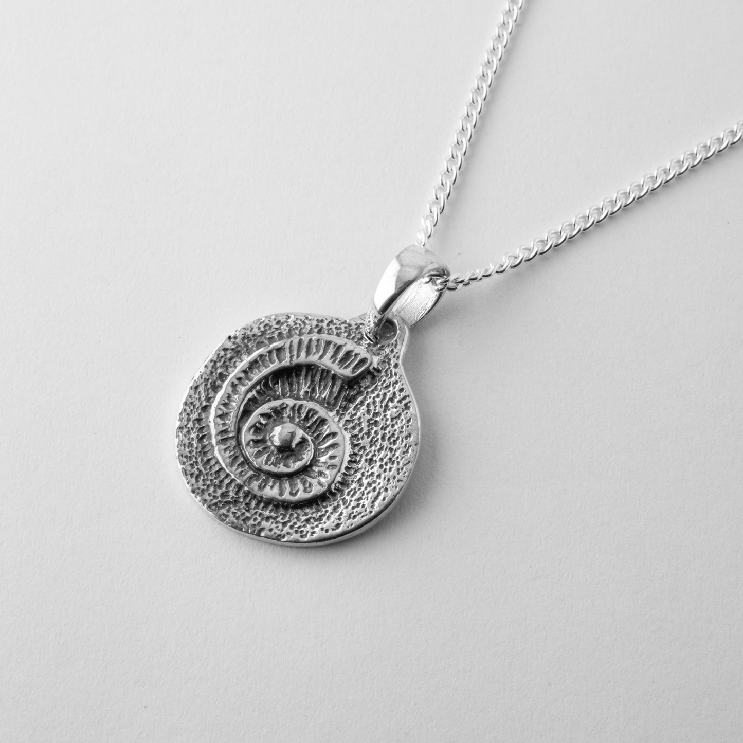 Fossil Pendant Silver